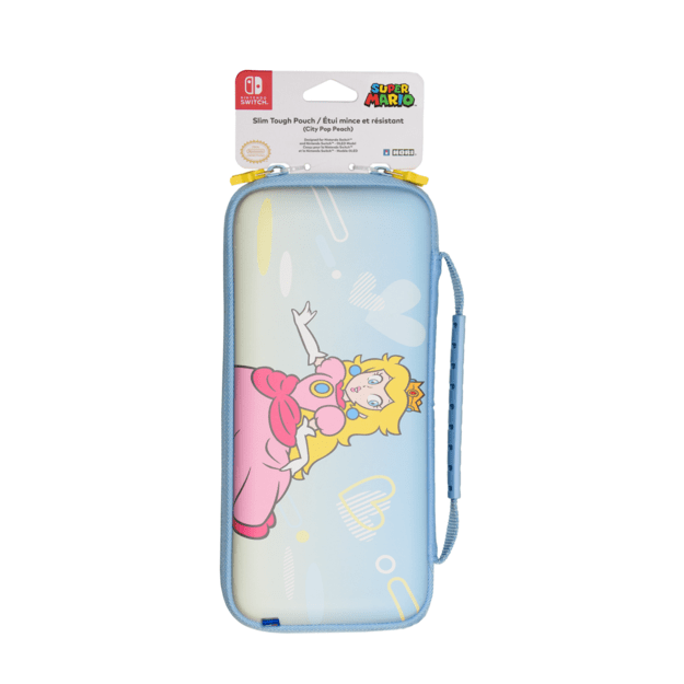 Hori Slim Tough Pouch (City Pop Peach) for Nintendo Switch™