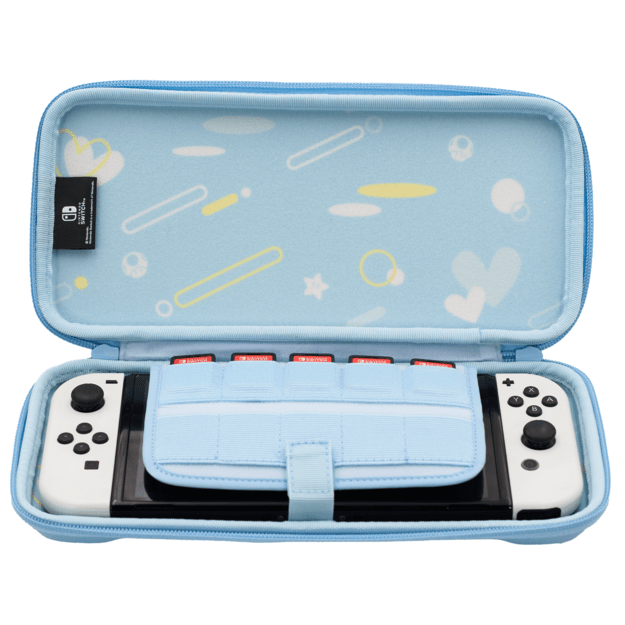 Hori Slim Tough Pouch (City Pop Peach) for Nintendo Switch™
