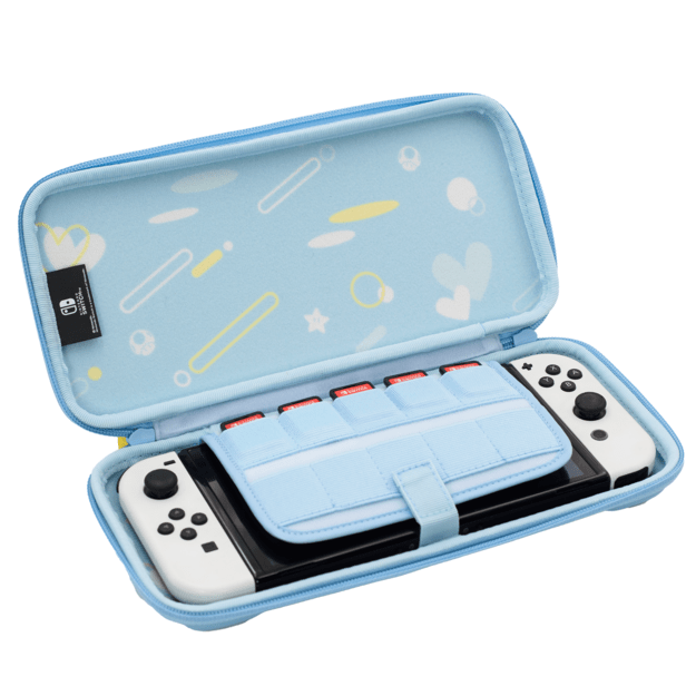 Hori Slim Tough Pouch (City Pop Peach) for Nintendo Switch™