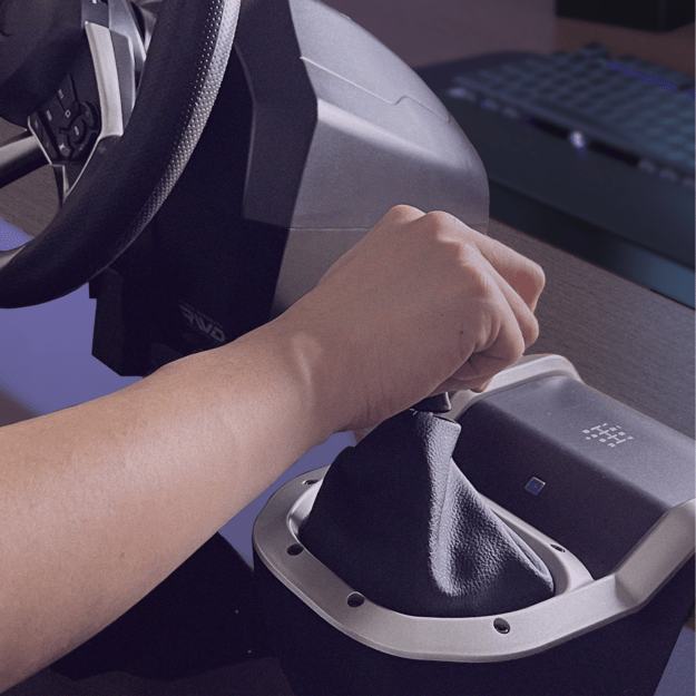 HORI - Racing Wheel Apex + 7-Speed Racing Shifter Bundle For PC (Windows 11/10)