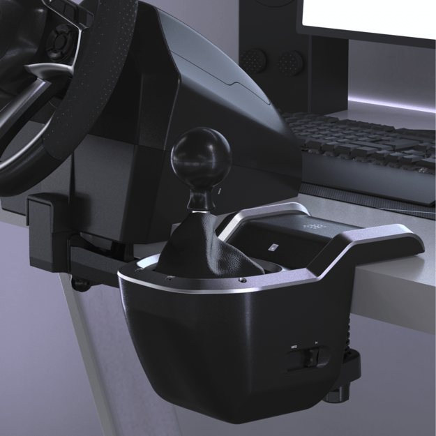HORI - Racing Wheel Apex + 7-Speed Racing Shifter Bundle For PC (Windows 11/10)