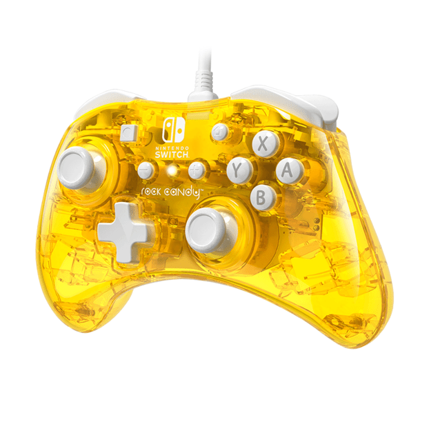 PDP Rock Candy Wired Mini Switch Controller (Pineapple-Pop)