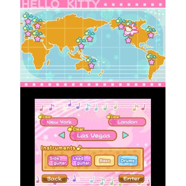 Hello Kitty & Friends: Rockin World Tour

  - Nintendo 3DS