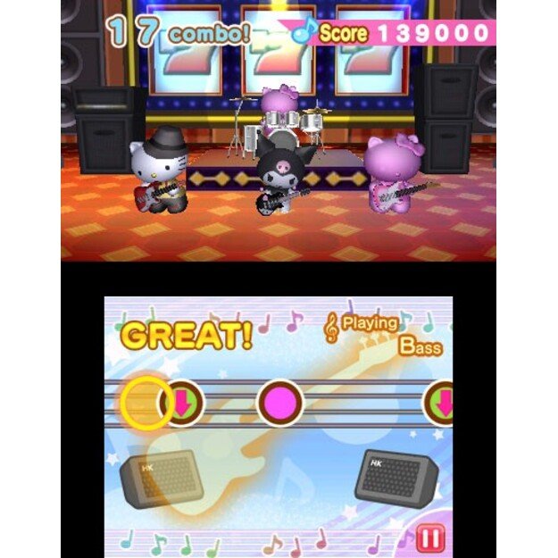 Hello Kitty & Friends: Rockin World Tour

  - Nintendo 3DS