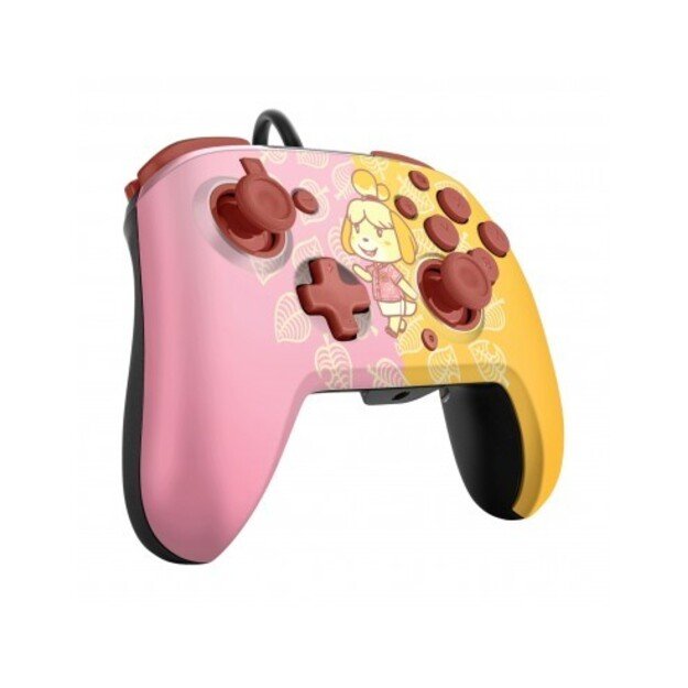 PDP Faceoff Deluxe Audio Wired Controller Isabelle Licensed Switch