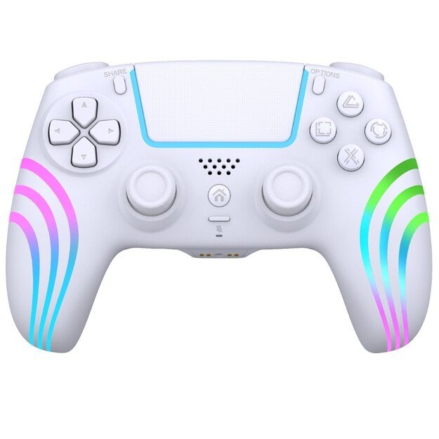 Deep Explorer Wireless Controller White PS4 / PS3 / PC