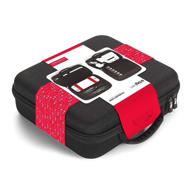 Bigben Storage Case Black Hard Case for Switch Including Docking Station Compatible with Switch Lite/OLED