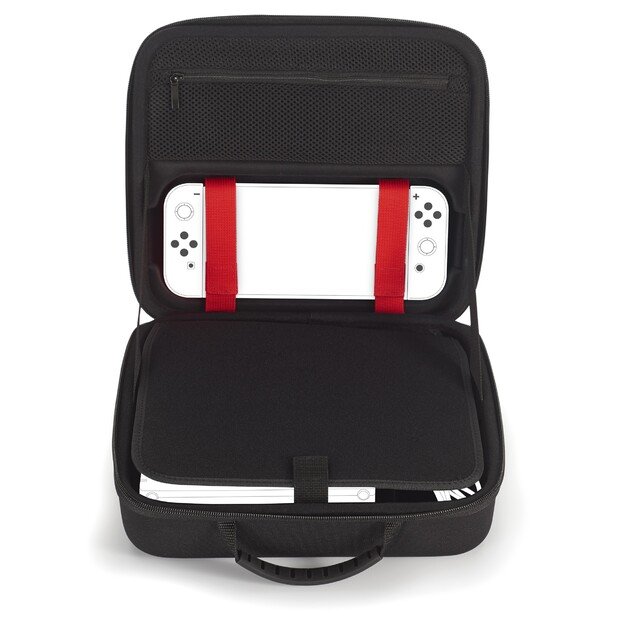 Bigben Storage Case Black Hard Case for Switch Including Docking Station Compatible with Switch Lite/OLED