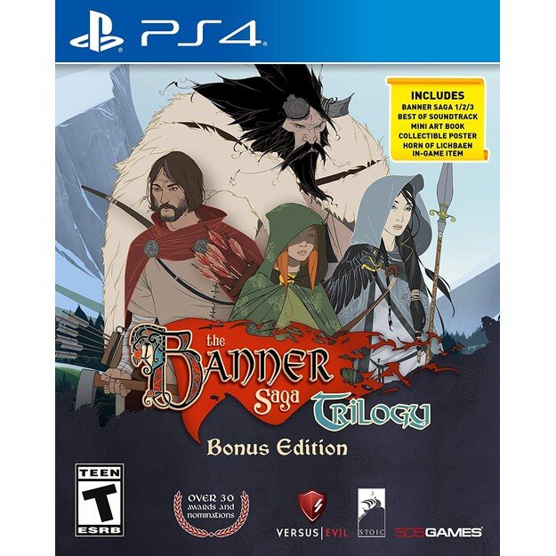 The Banner Saga Trilogy Bonus Edition - PlayStation 4