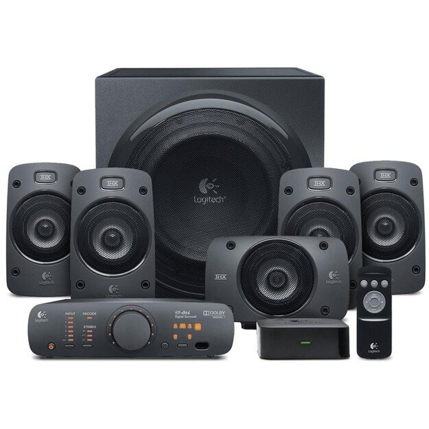 Logitech - Z906 5.1 Surround Sound Speakers