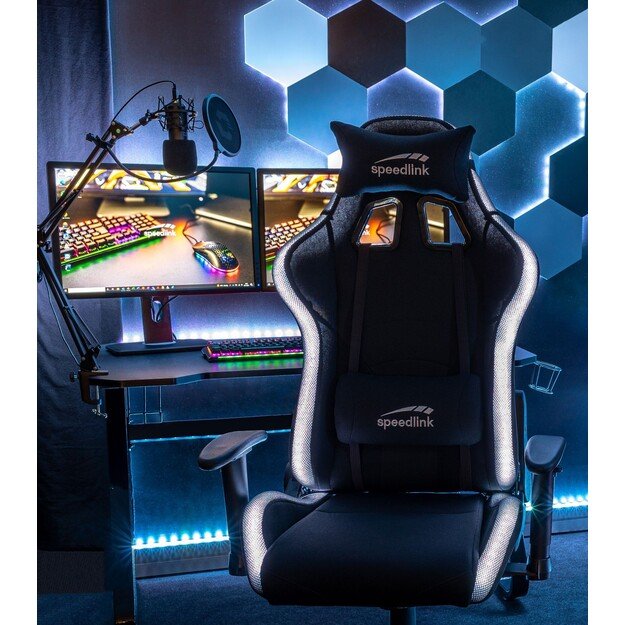 Speedlink - REGYS RGB Gaming Chair, black fabric