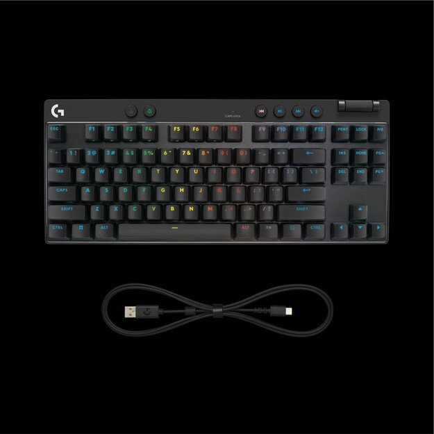 Logitech G - PRO X TKL RAPID tenkeyless gaming keyboard