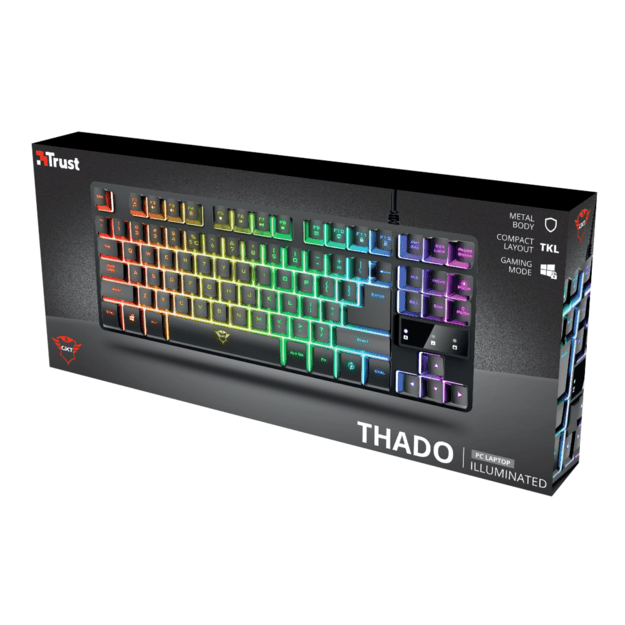 TRUST GXT833 THADO TKL KEYBOARD ND