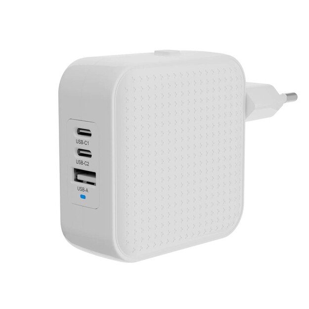 Hyper - HyperJuice 70W USB-C GaN Travel Charger (3C+1A) - White
