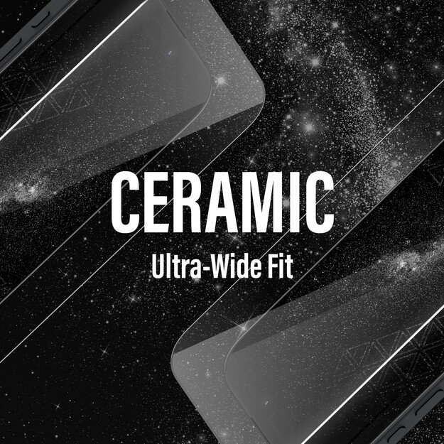 PanzerGlass - Ceramic Screen Protection - iPhone 16 Pro - Ultra Wide Fit