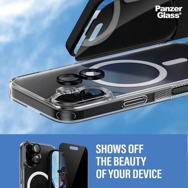 PanzerGlass - iPhone 16 6.1'' 3-in-1 Privacy Protect Bundle