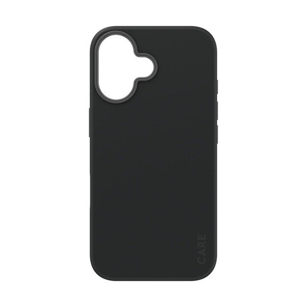 CARE by PanzerGlass - Case - Black w. MagSafe - iPhone 16