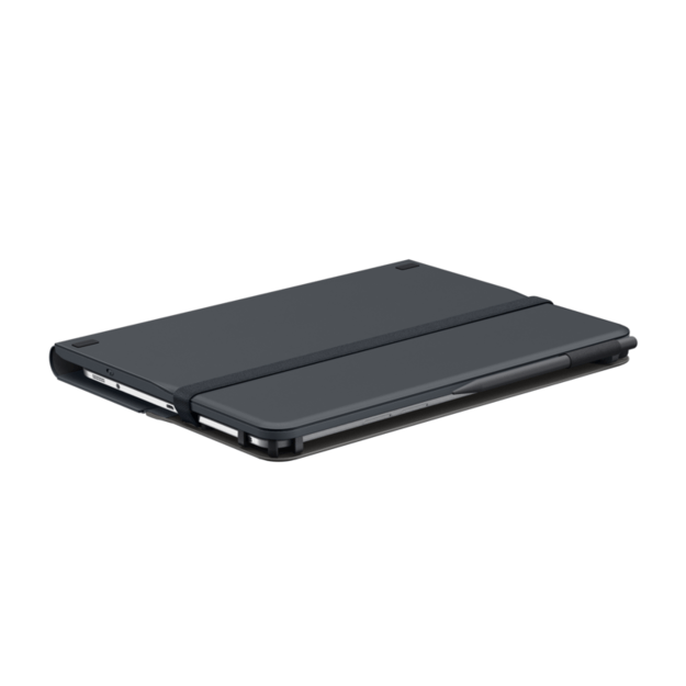 Logitech - 10'' Universal Folio w/Keyboard, Black (Nordic)