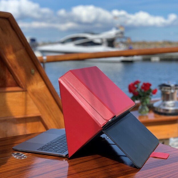Philbert - Lux Sun Shade & Privacy Hood - Red - Universal 15”/16”
