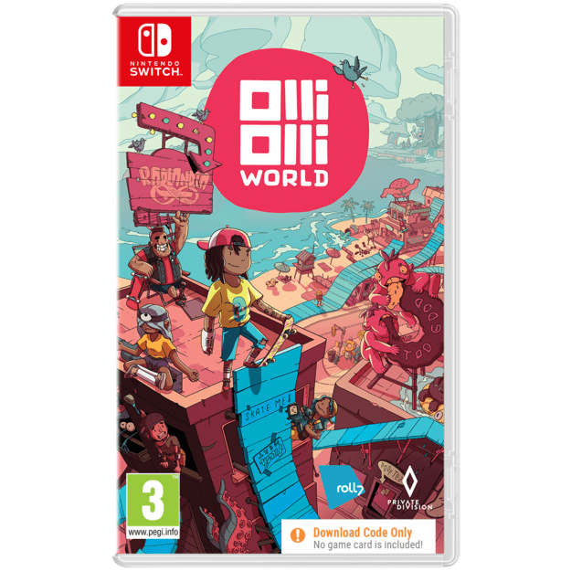 OlliOlli World (Code in Box)
      
        - Nintendo Switch