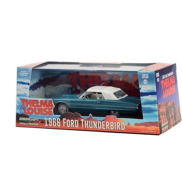 Greenlight Collectibles - 1/43 Thelma and Louise - 1966 Thunderbird Convertible