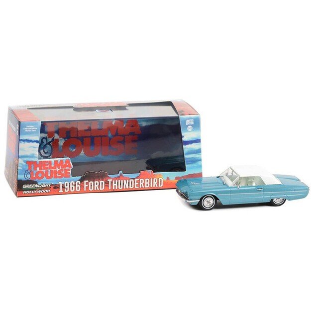 Greenlight Collectibles - 1/43 Thelma and Louise - 1966 Thunderbird Convertible