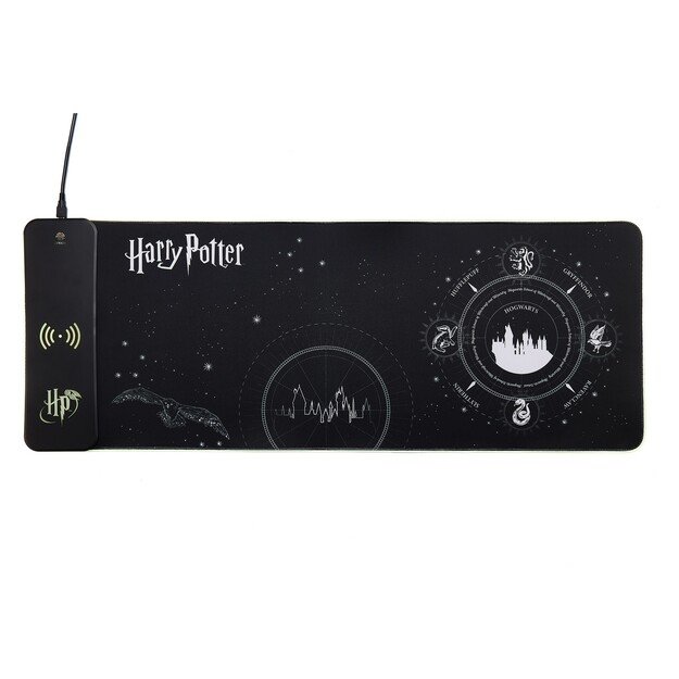 Numskull Harry Potter - Oversize Gaming Mat & Mobile Charger