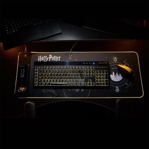 Numskull Harry Potter - Oversize Gaming Mat & Mobile Charger