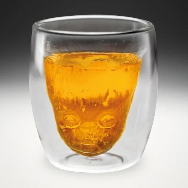 BABY GROOT 3D FEATURE GLASS