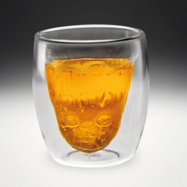 BABY GROOT 3D FEATURE GLASS