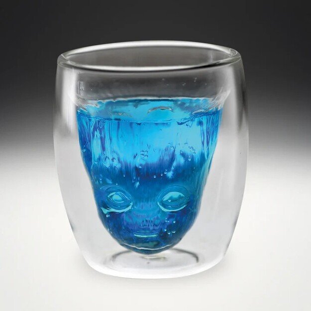 BABY GROOT 3D FEATURE GLASS