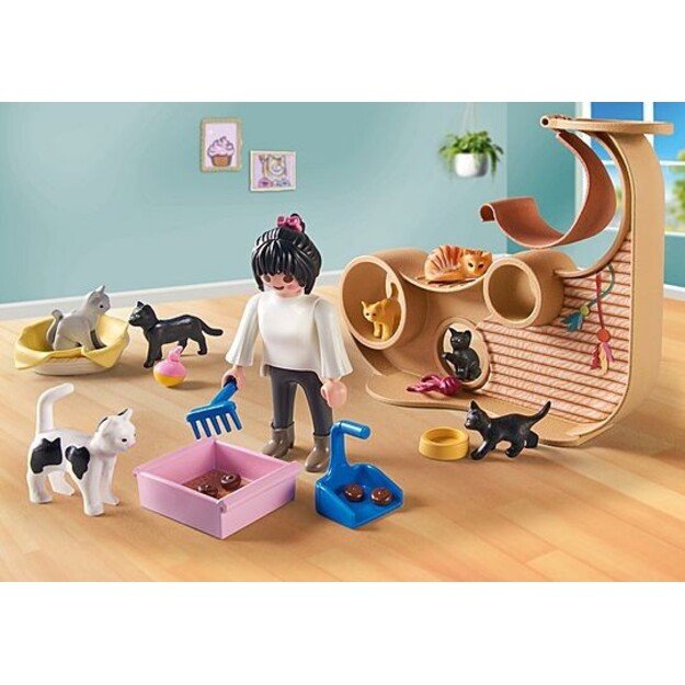 Playmobil - Cat Cafe (71744)