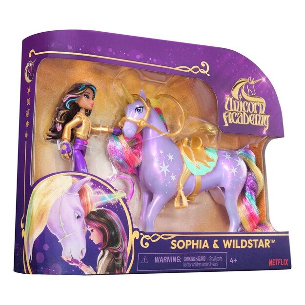 Unicorn Academy - Doll & Unicorn - Sophia & Wildstar (6066838)
