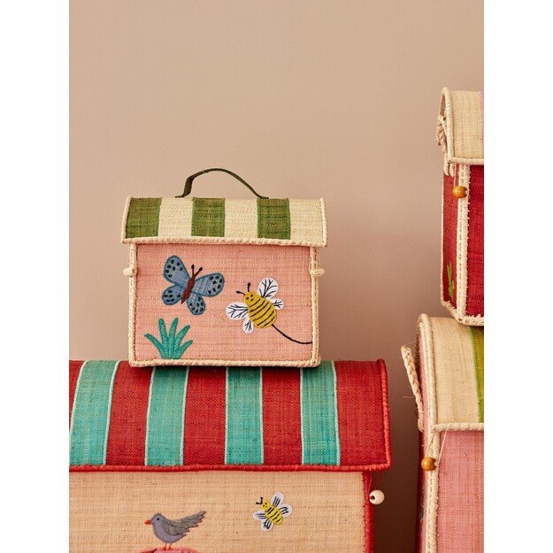 Rice - Raffia Kids Bag Butterfly Theme
