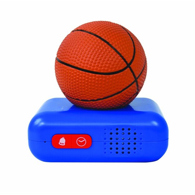Lexibook - Digital Alarm Clock with 3D Basketball Night Light and Sound Effects - (RL800BA)