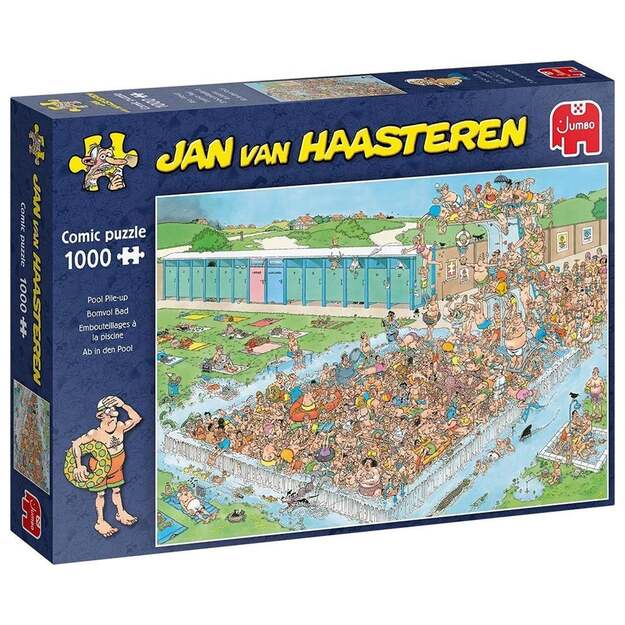 Jan van Haasteren - Pool Pile-Up (1000 pieces) (JUM0039)