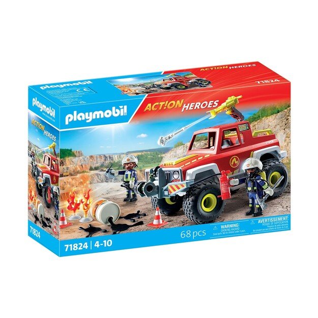 Playmobil - Firefighting Truck (71824)