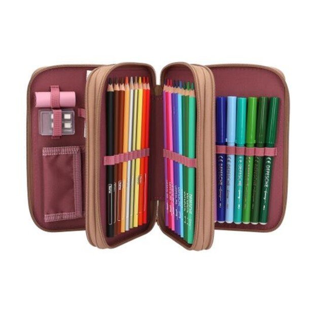 TOPModel - Triple Pencil Case FLORAL ( 0413055 )