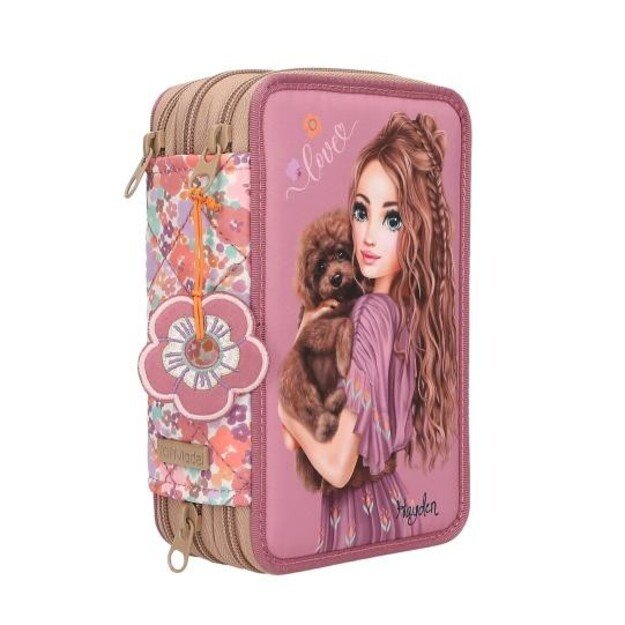 TOPModel - Triple Pencil Case FLORAL ( 0413055 )