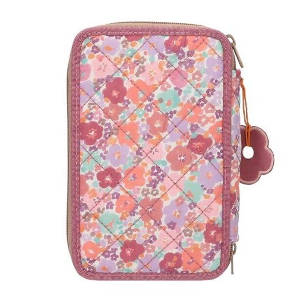 TOPModel - Triple Pencil Case FLORAL ( 0413055 )