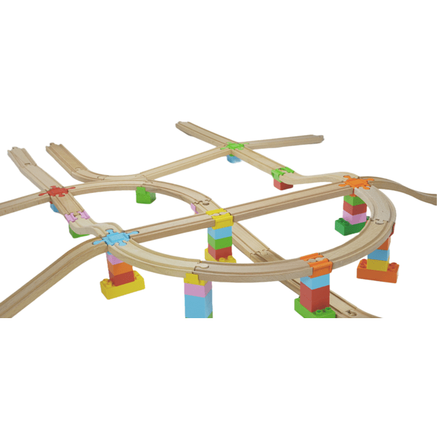 Alpha Boosterz - Track Connectors - Cross & Across set (210-20240503)