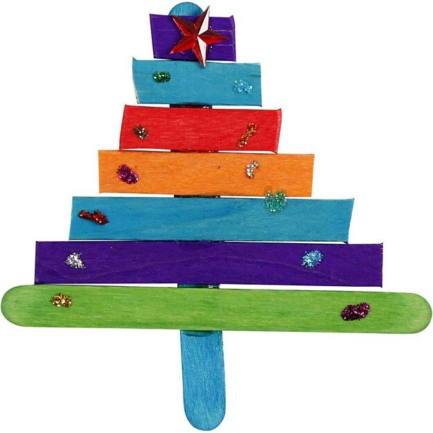 DIY Kit - Glitter & Wood Sticks Mega Set (97435)