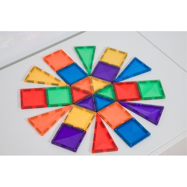 Connetix - Rainbow Mini Pack 24 Pieces - (CT-R-00024-MI)