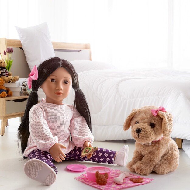 Our Generation - Doll - Jin w/dog  (731442)