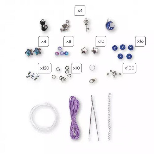 Janod - Magic School - 8 Pieces Of Jewellery To Make (LKJ9132)