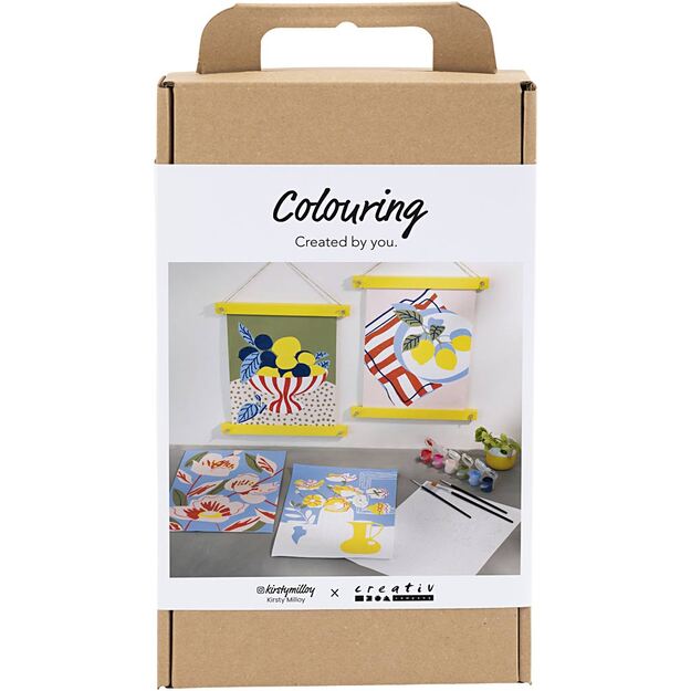Creative - Craft Kit Colouring, Paint by Numbers, Acrylic Paint, 1 Pack - ()