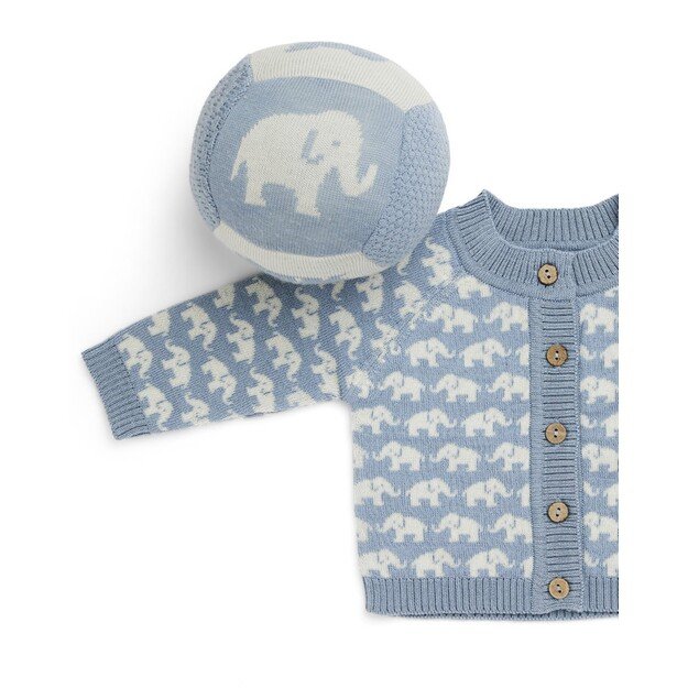 Smallstuff - Ball, merino wool, blue - (70019-01)