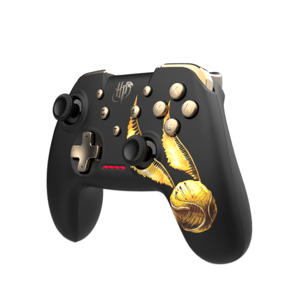Trade Invaders Wireless Controller Harry Potter Golden Snitch Black (Nintendo Switch)
