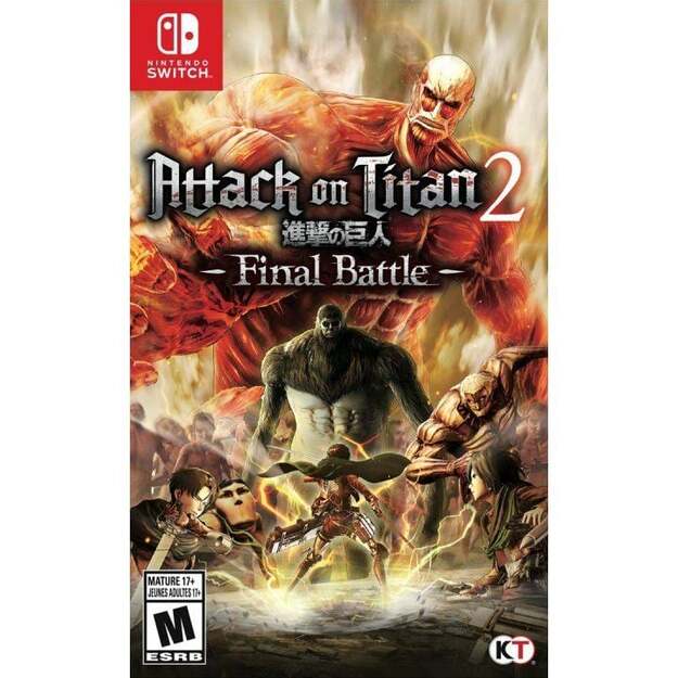 Attack on Titan 2: Final Battle (Import)

  - Nintendo Switch