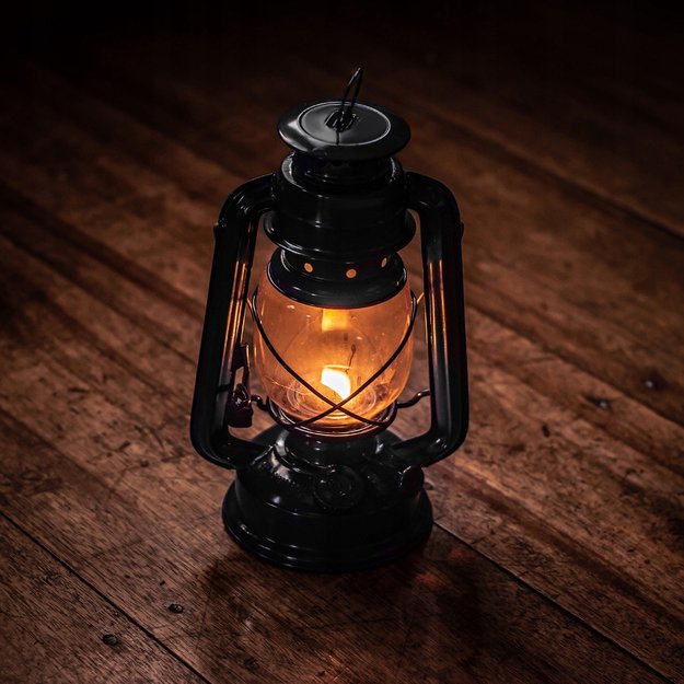 Lampa Naftowa Czerwona 24,5cm 7